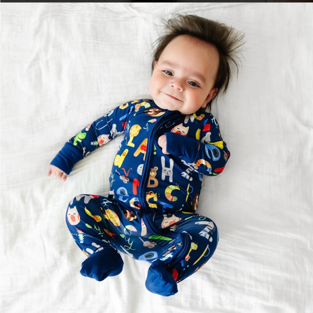 Little Sleepies Alphabet Friends Zippy Newborn